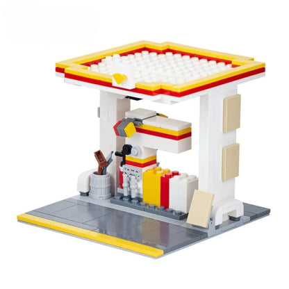 BrickCars™ City Tankstelle