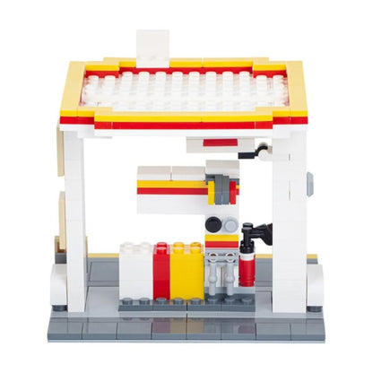 BrickCars City Gas Station