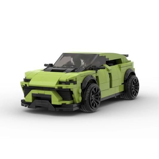 Lamborghini Urus mit Autoanhänger