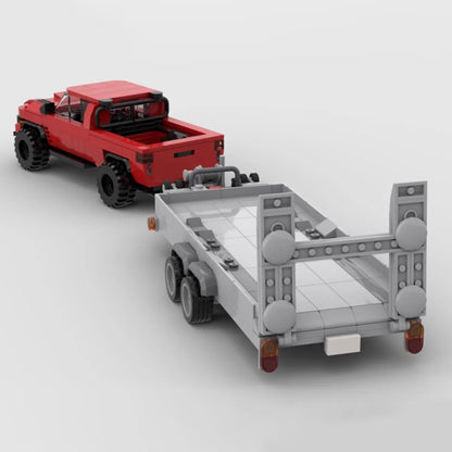 Dodge Ram 1500 TRX + Car Transporter